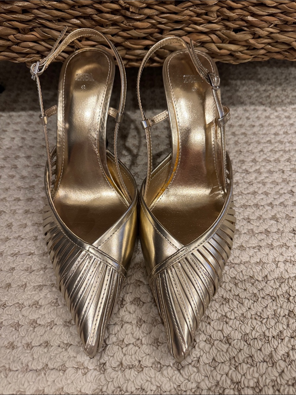 Zara Slingback Heels
